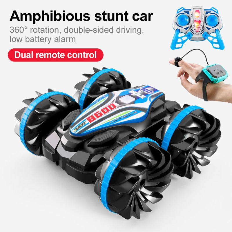 Remote Control Stunt Car with a powerful 4-wheel drive system