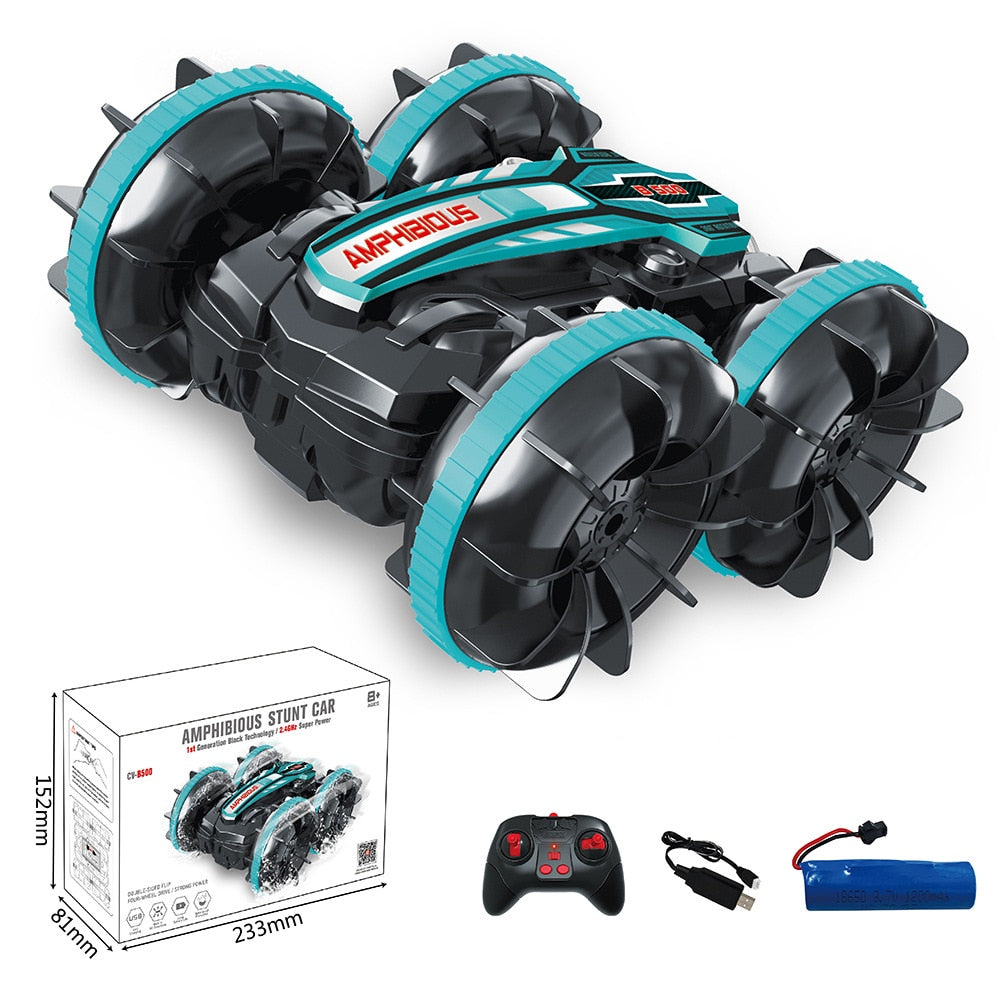 Remote Control Stunt Car with a powerful 4-wheel drive system
